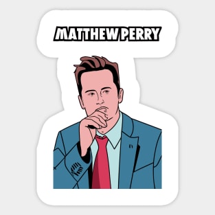 Matthew Perry Sticker